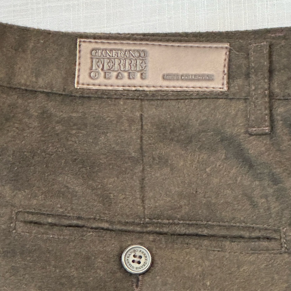 Gianfranco Ferre Men's Brown pants wide leg size 34. 30